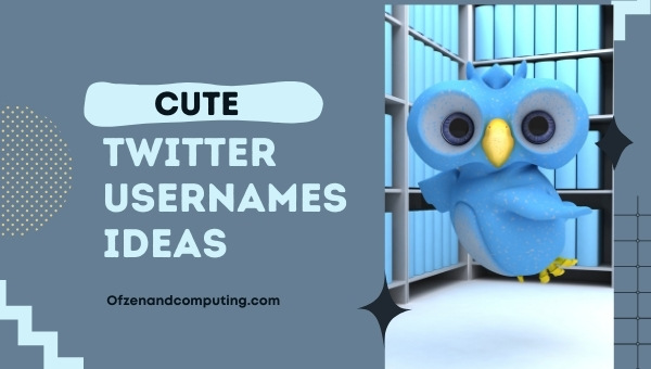 Cute Twitter Usernames Ideas (2022)