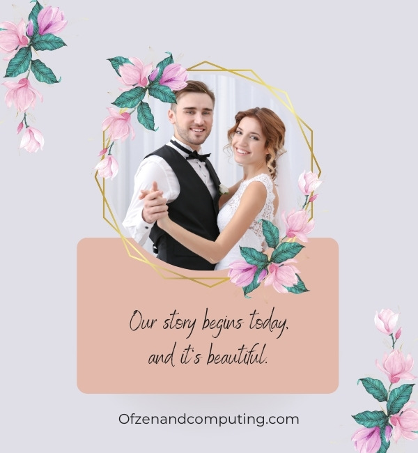 Cute Wedding Captions For Instagram (2022)