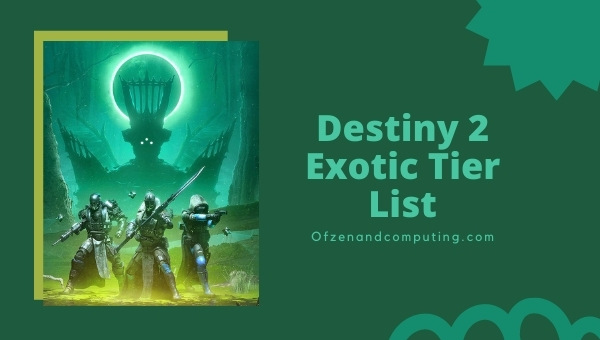 Destiny 2 Exotic Weapons Tier List (2022): All Weapons Ranked