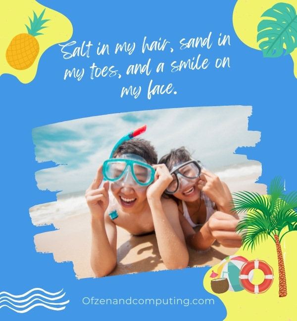 Funny Beach Captions For Instagram (2022)