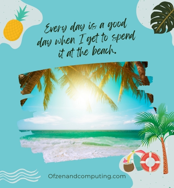 Good Beach Captions For Instagram (2022)