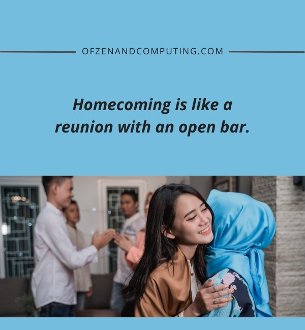 Good Homecoming Captions For Instagram (2022)