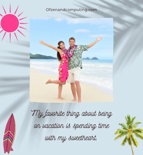 Hawaii Instagram Captions For Couples (2022)