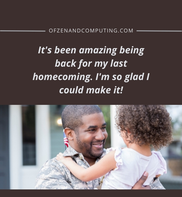 Homecoming Quotes For Instagram Captions (2022)