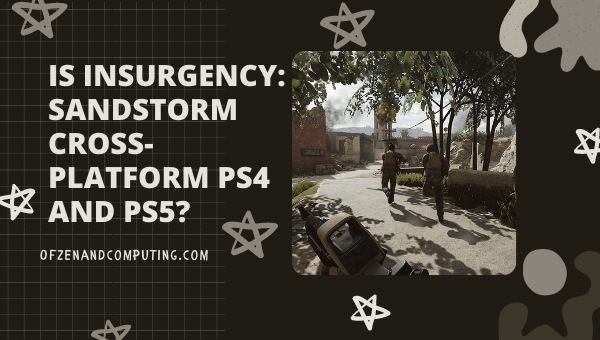 Is Insurgency Sandstorm Cross-Platform PS4 and PS5?