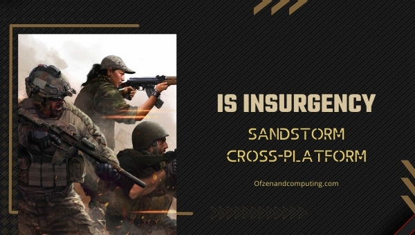 Is Insurgency: Sandstorm Cross-Platform in 2023? [PC, PS4/5, Xbox]