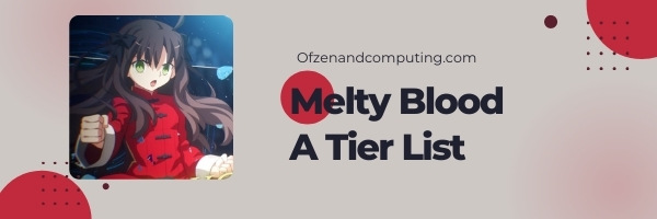 Melty Blood Type Lumina A Tier List (2022)