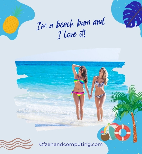 Sassy Beach Captions For Instagram (2022)