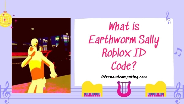 What is Earthworm Sally Roblox ID Code
