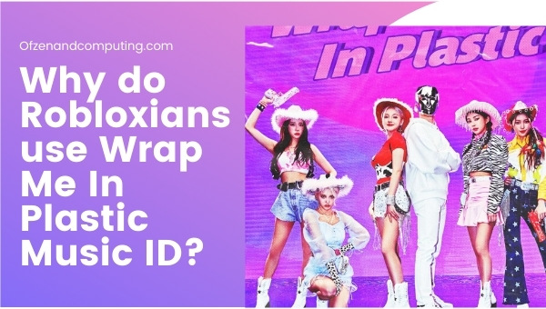 Why Do Robloxians Use Wrap Me In Plastic Music ID?