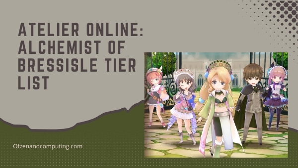 Atelier Online Tier List (2022)