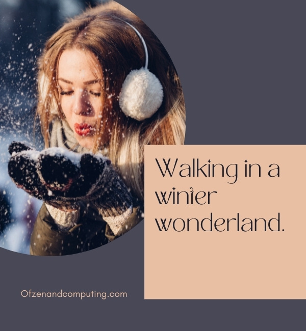 Clever Instagram Captions For Snow Pictures (2022)