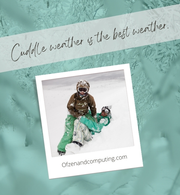 Funny Winter Captions For Instagram (2022)