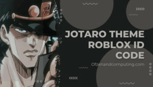 Jotaro Theme Roblox ID Codes (2022) Song / Music IDs