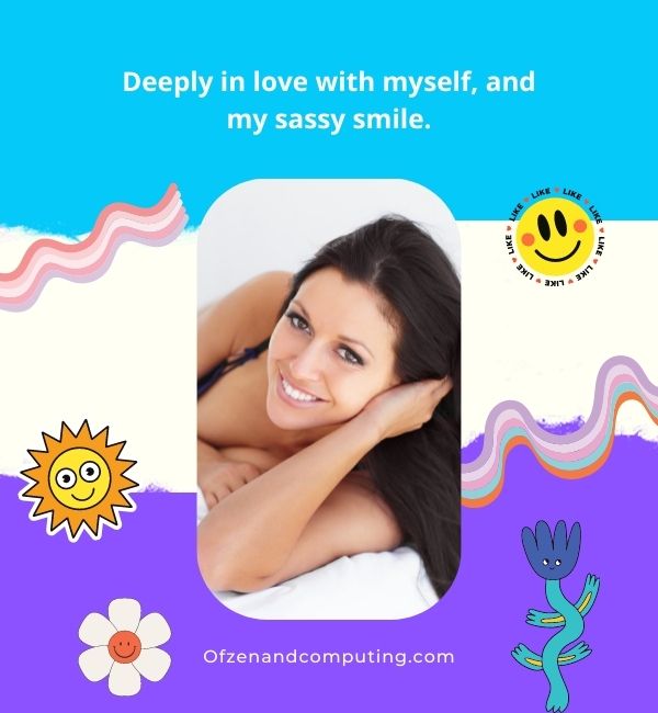 Sassy Smile Captions For Instagram (2022)