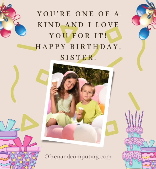Sister Birthday Captions For Instagram (2022)