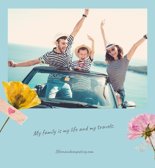 Travel With Family Captions For Instagram (2022)