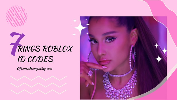 7 Rings Roblox ID Codes (2022) Ariana Grande Song / Music