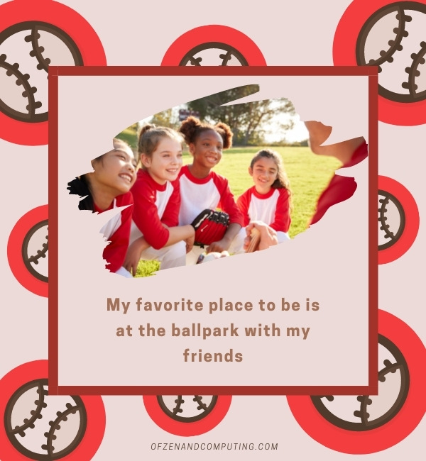 Baseball Captions For Instagram With Friends (2022)