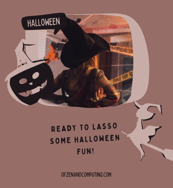 Cowgirl Halloween Captions For Instagram (2022)