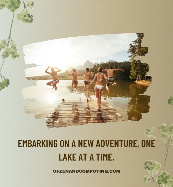 Funny Lake Captions For Instagram (2022)