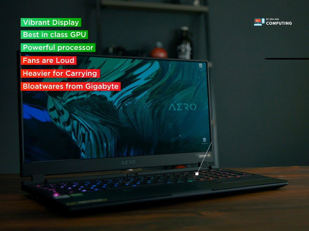GIGABYTE AERO 15 OLED KD 3