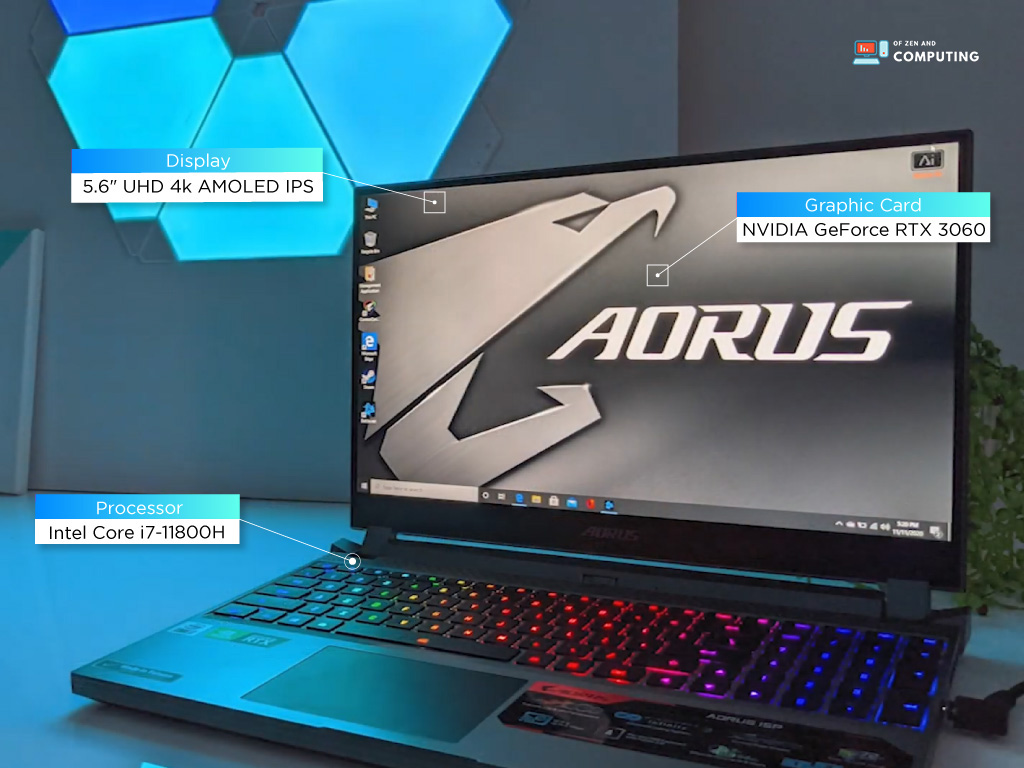 GIGABYTE AERO 15 OLED KD
