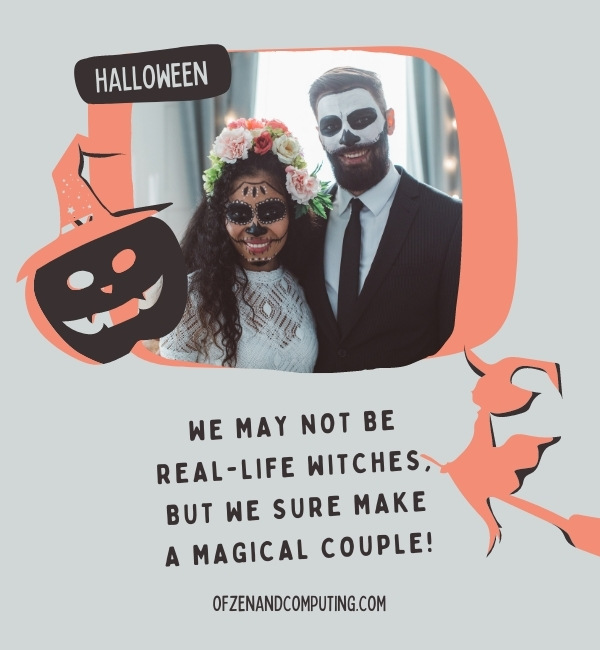 Halloween Couple Captions For Instagram (2022)