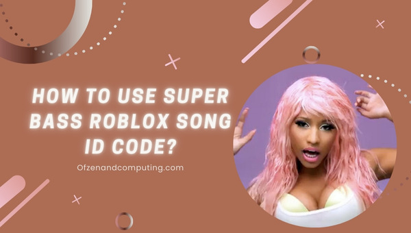 How to Use Super Bass Roblox Song ID Code?