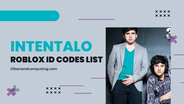 Intentalo Roblox ID Codes List (2022)
