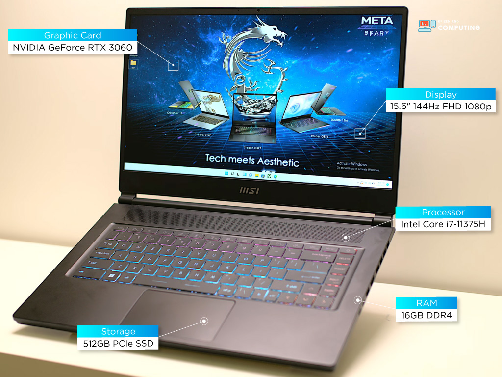 MSI Stealth 15M 1