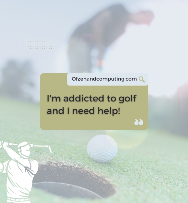 Short Golf Captions For Instagram (2022)