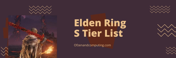 Elden Ring Weapon S Tier List (2025)