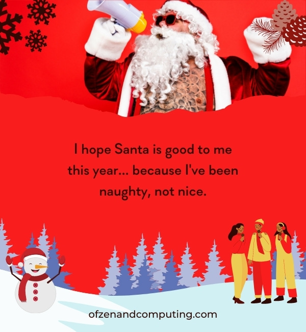 Funny Christmas Captions For Instagram (2022)