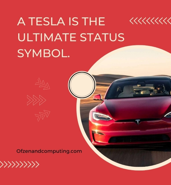 Good Tesla Captions For Instagram (2022)