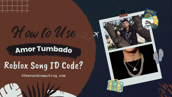 How to Use Amor Tumbado Roblox Song ID Code?