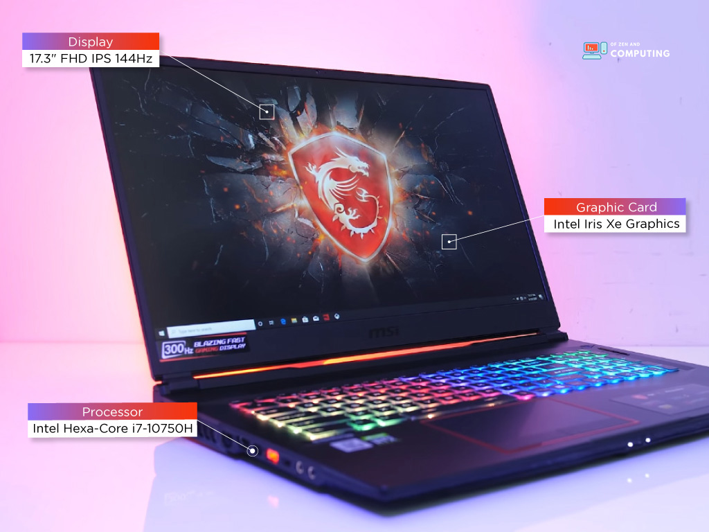 MSI GE75 Raider 17