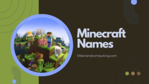 Cool Minecraft Names Ideas ([cy]) Good, Best, Funny