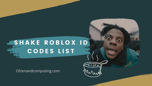 Shake Roblox ID Codes List (2022)