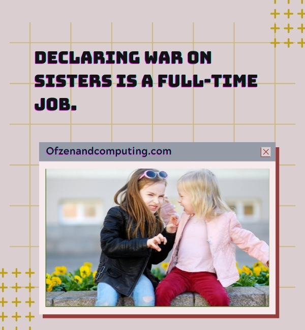 Short Sister Captions For Instagram (2022)