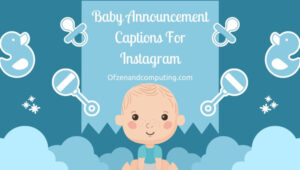 Baby Announcement Captions For Instagram (2022) Cute