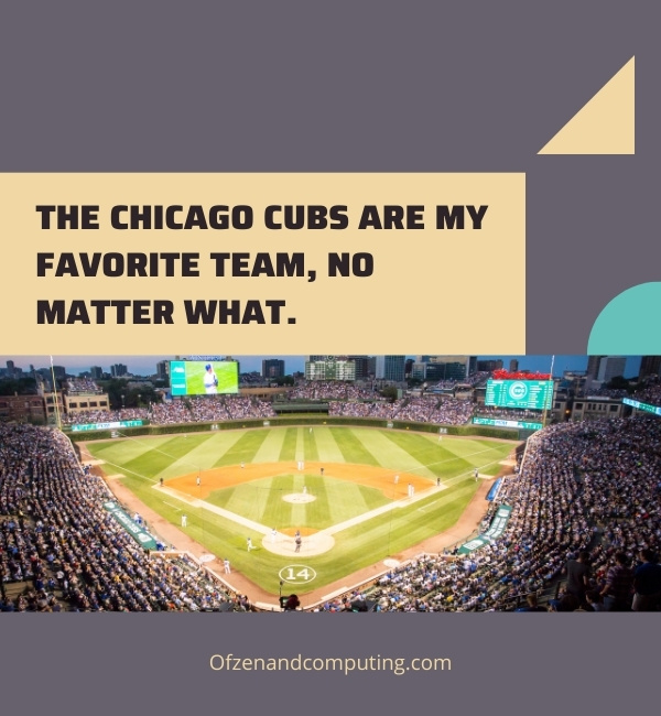 Chicago Cubs Captions For Instagram (2022)