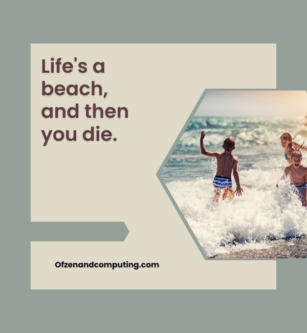 Creative Beach Captions For Instagram (2022)