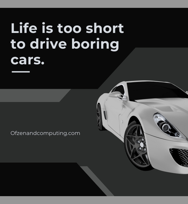 Good Car Captions For Instagram (2022)