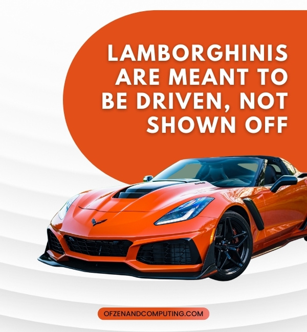 Best Lamborghini Captions For Instagram (2022)