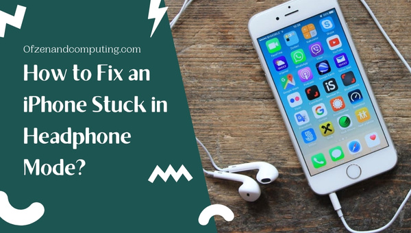 How to Fix an iPhone Stuck in Headphone Mode 2 1
