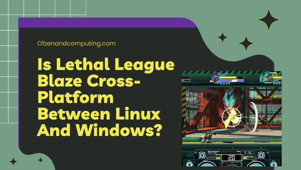 Is Lethal League Blaze Cross-Platform Between Linux And PC?