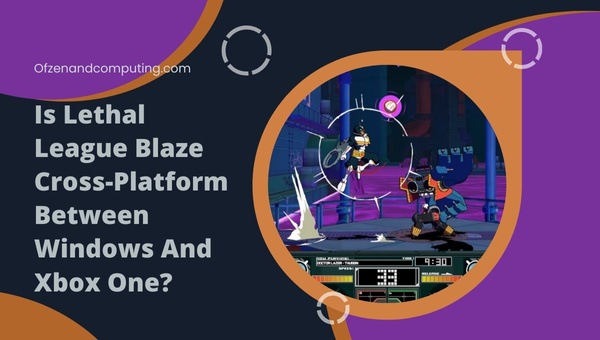 Is Lethal League Blaze Cross-Platform Between PC And Xbox One?