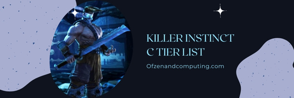 Killer Instinct C Tier List (2022)