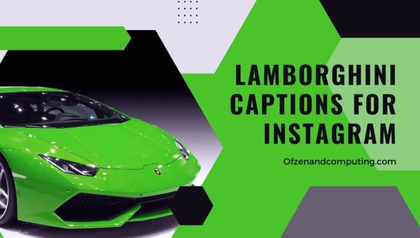 Best Lamborghini Captions For Instagram (2022) Urus